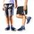 KIT 2 Bermuda Infantil Short Escolar Tactel com Elastano - Preto+Chumbo