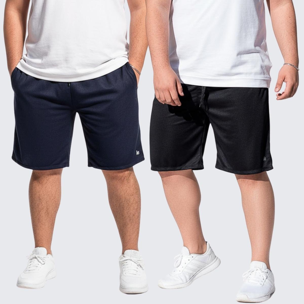 KIT 2 Bermuda Masculina Plus Size Short Tecido Dry Treino Academia é boa?