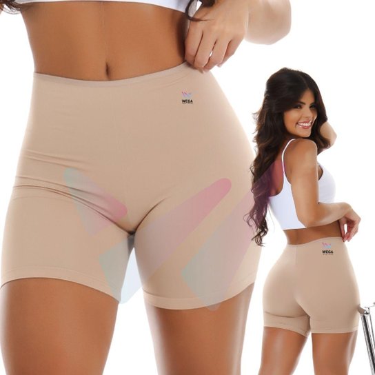 Kit 2 Bermuda Segunda Pele Anágua Usar Com Vestido Saia Shortinho Feminino Microfibra Lisa - Mist Menor preço em Kit 2 Bermuda Segunda Pele Anágua Usar Com Vestido Saia Shortinho Feminino Microfibra Lisa - Mist