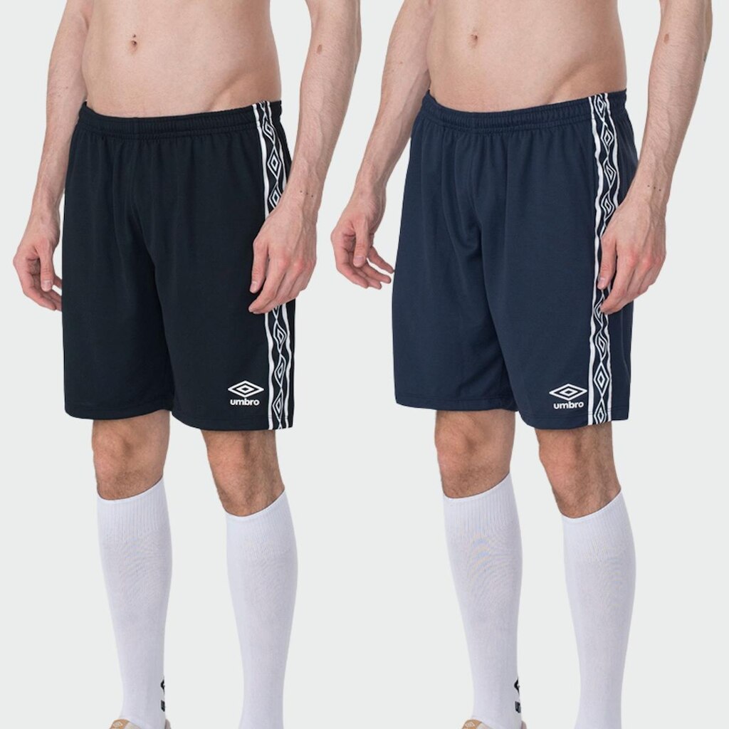 Kit 2 Bermudas de Futebol Masculina Blend Tape Umbro