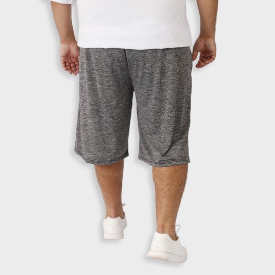 Kit 2 Bermudas Dry Plus Size Com Bolsos Shorts
