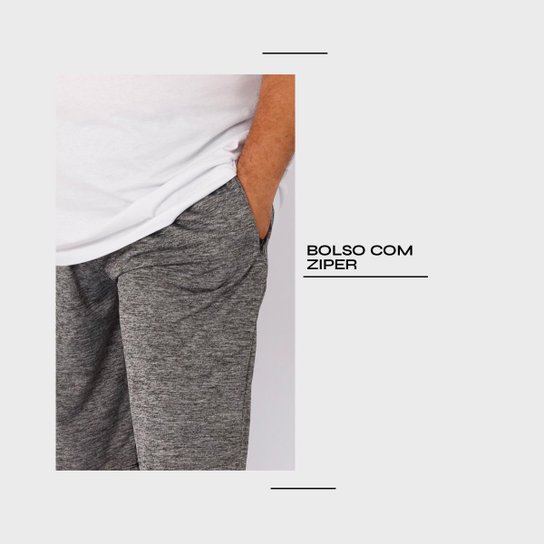 Kit 2 Bermudas Dry Plus Size Com Bolsos Shorts