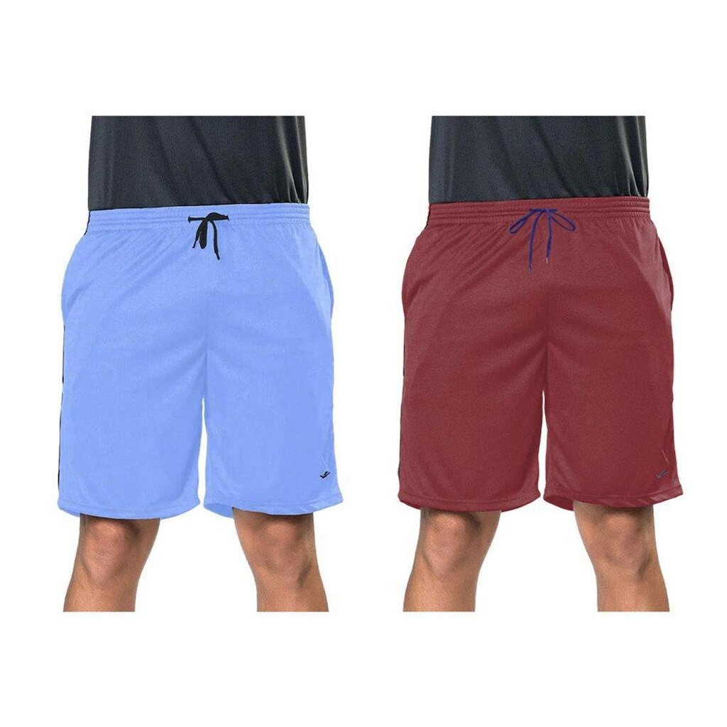Kit 2 Bermudas Elite Comfort Masculina