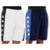 Kit 2 Bermudas Kappa Ximenes Masculina - Branco+Marinho