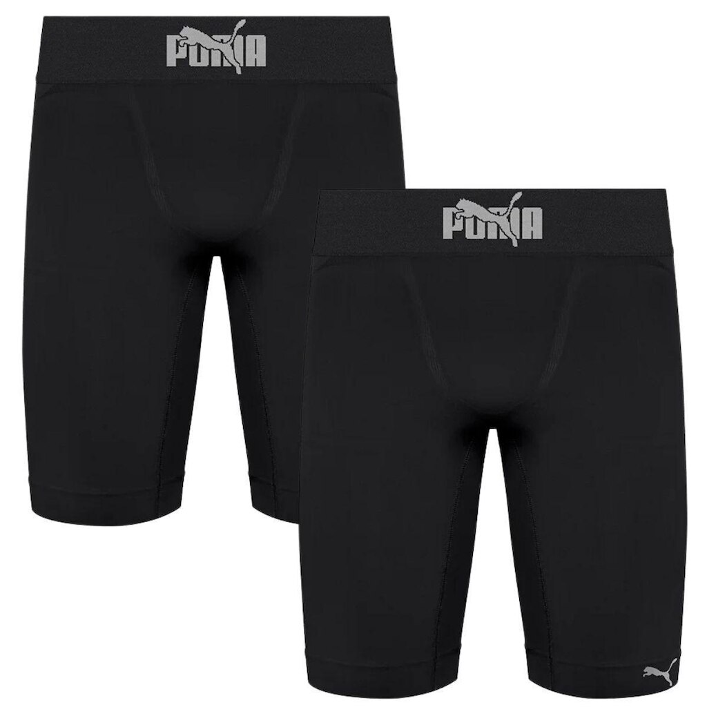 Kit 2 Bermudas Masculina Puma Academia Anti Assadura
