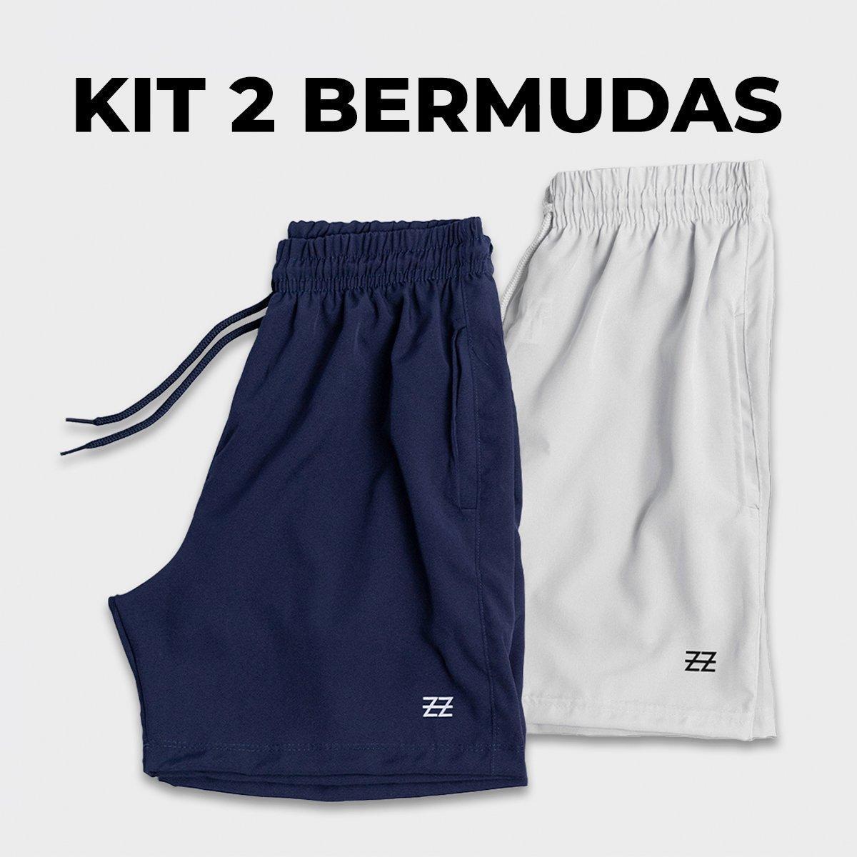 Kit 2 Bermudas Masculinas Luzzoo