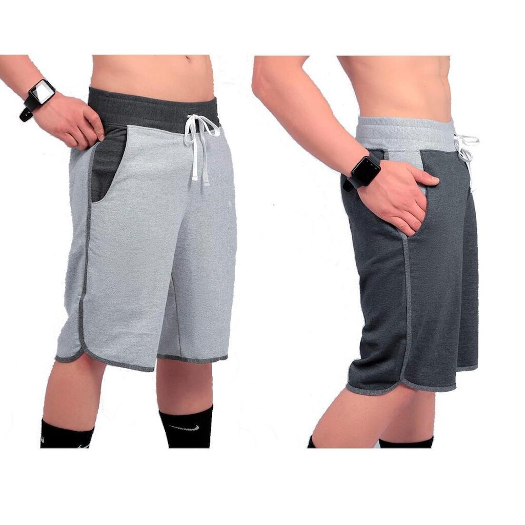 Kit 2 Bermudas Moletinho Masculinas Indian