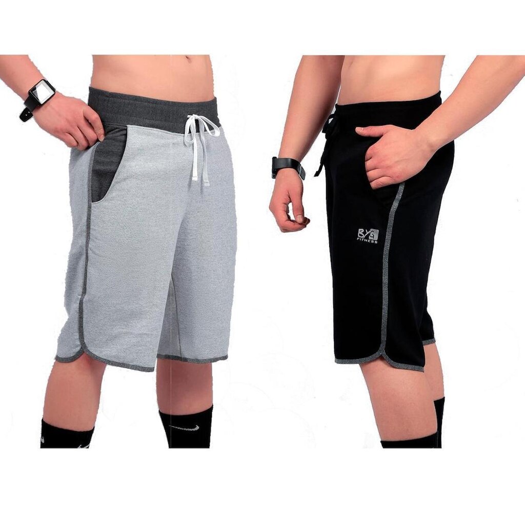 Kit 2 Bermudas Moletinho Masculinas Indian