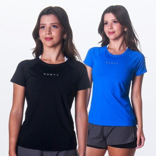 Kit 2 Blusas Femininas Surty Never Wet