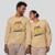 Kit 2 Blusas Frio Moletom Careca Sem Capuz Casal Namorados Vitamina - Bege