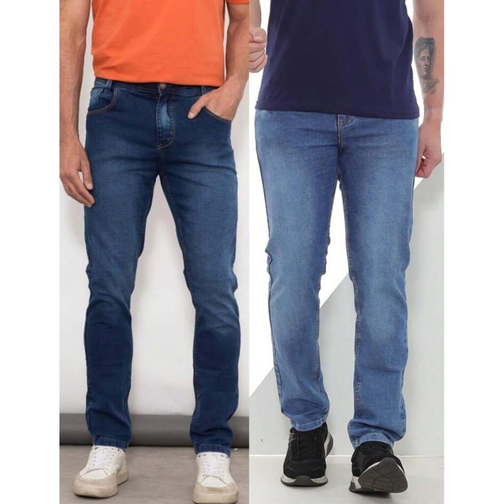 Kit 2 Calça Jeans Masculina