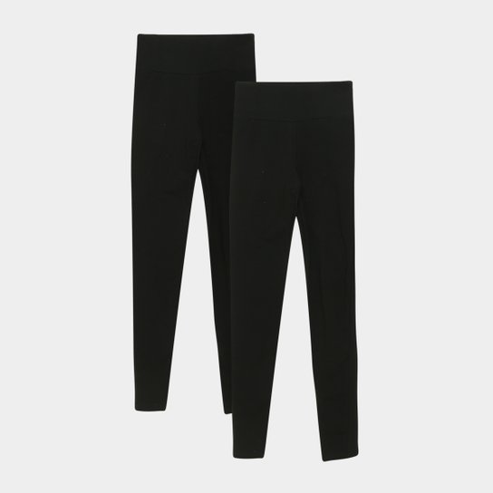Kit 2 Calças Legging Básicos K020 Feminina - Preto é ruim? Kit 2 Calças Legging Básicos K020 Feminina - Preto é boa?