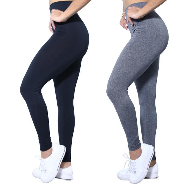Kit 2 Calças Legging Heide Ribeiro Leg Basic Suplex