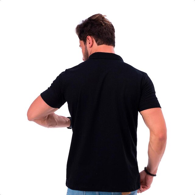 Kit 2 Camisas Gola Polo Masculina Camisetas Qualidade Piquet Básica