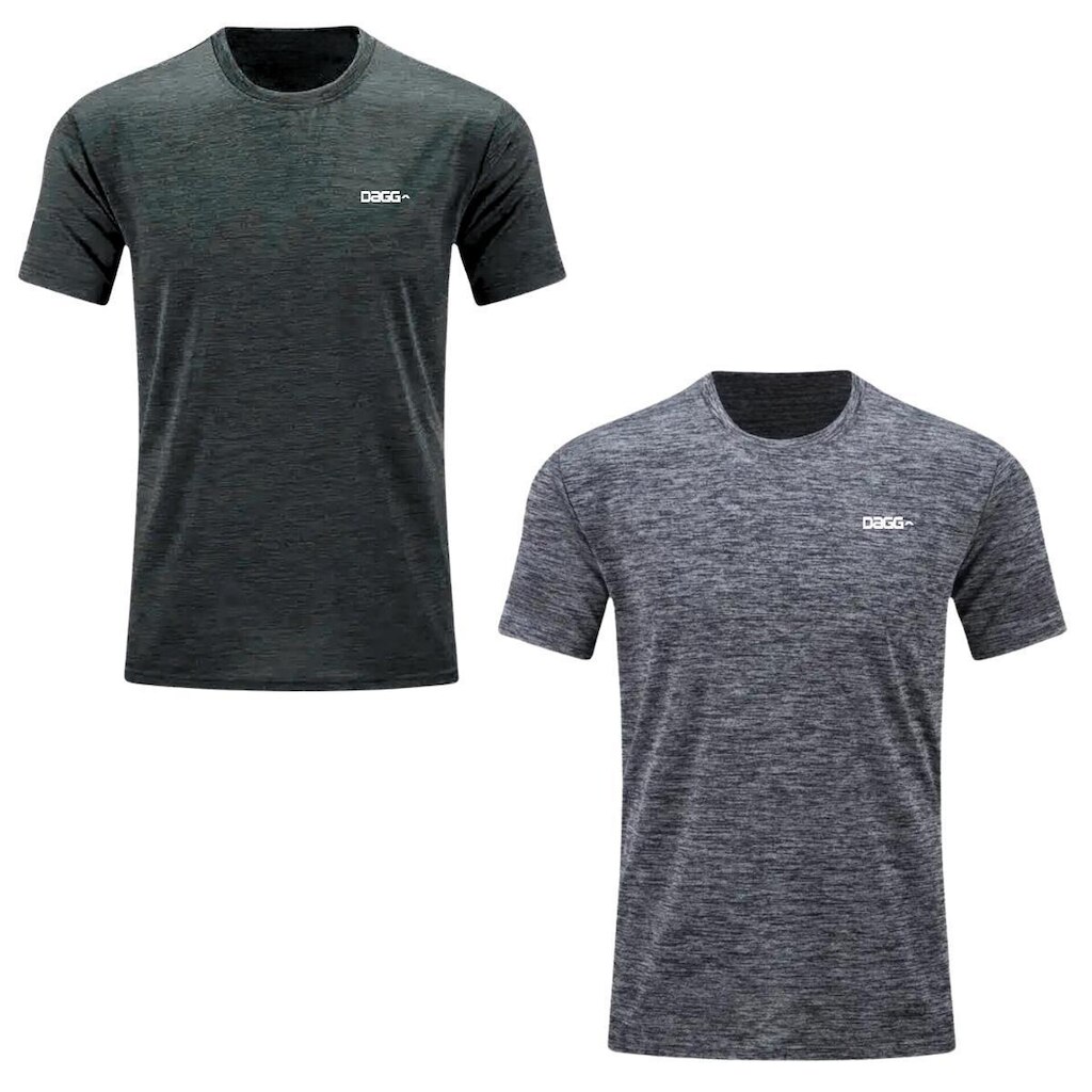 kit 2 Camisas Masculina Esportiva Original Dagg Para Treino Premium