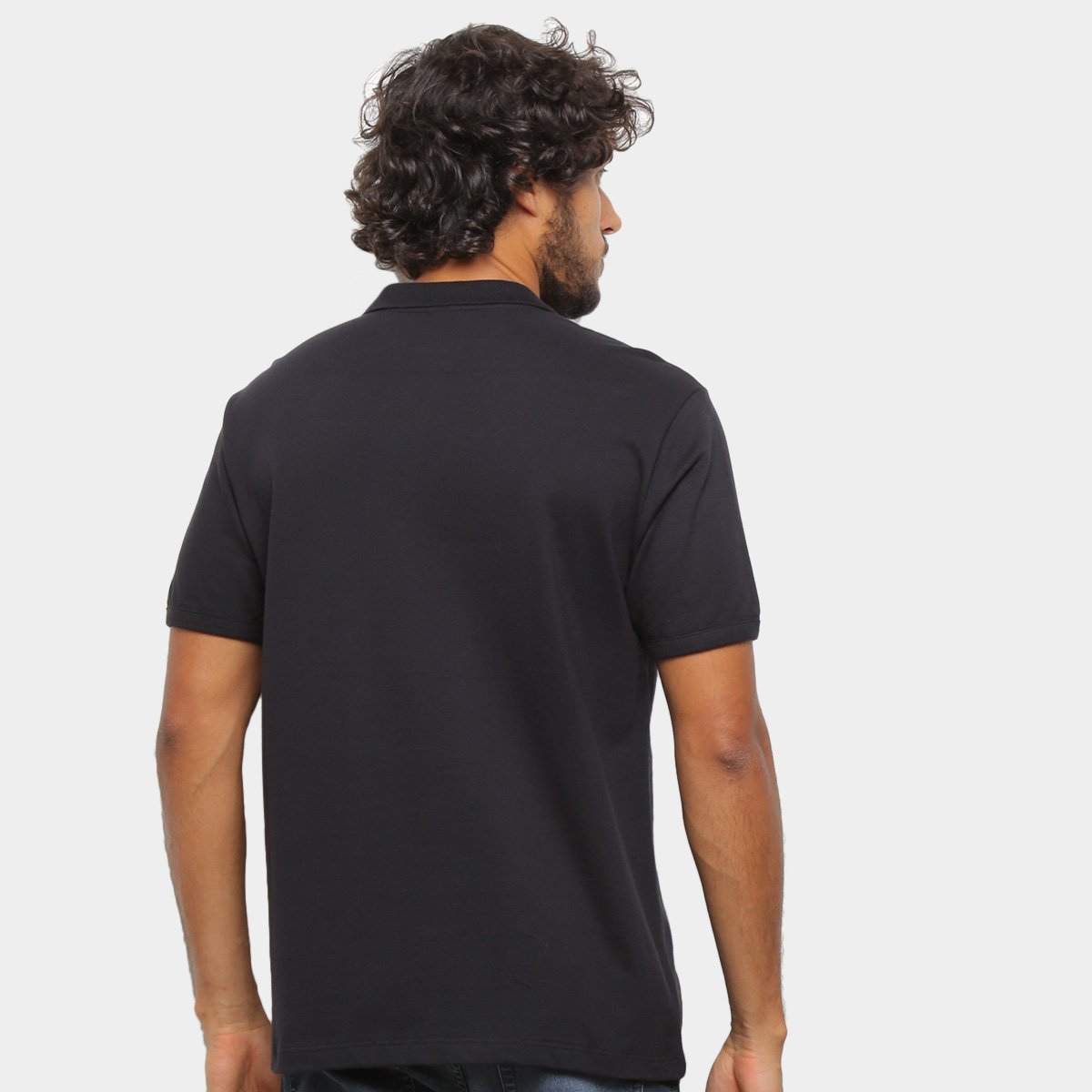 Kit 2 Camisas Polo Básicos Lisa Masculina - 2