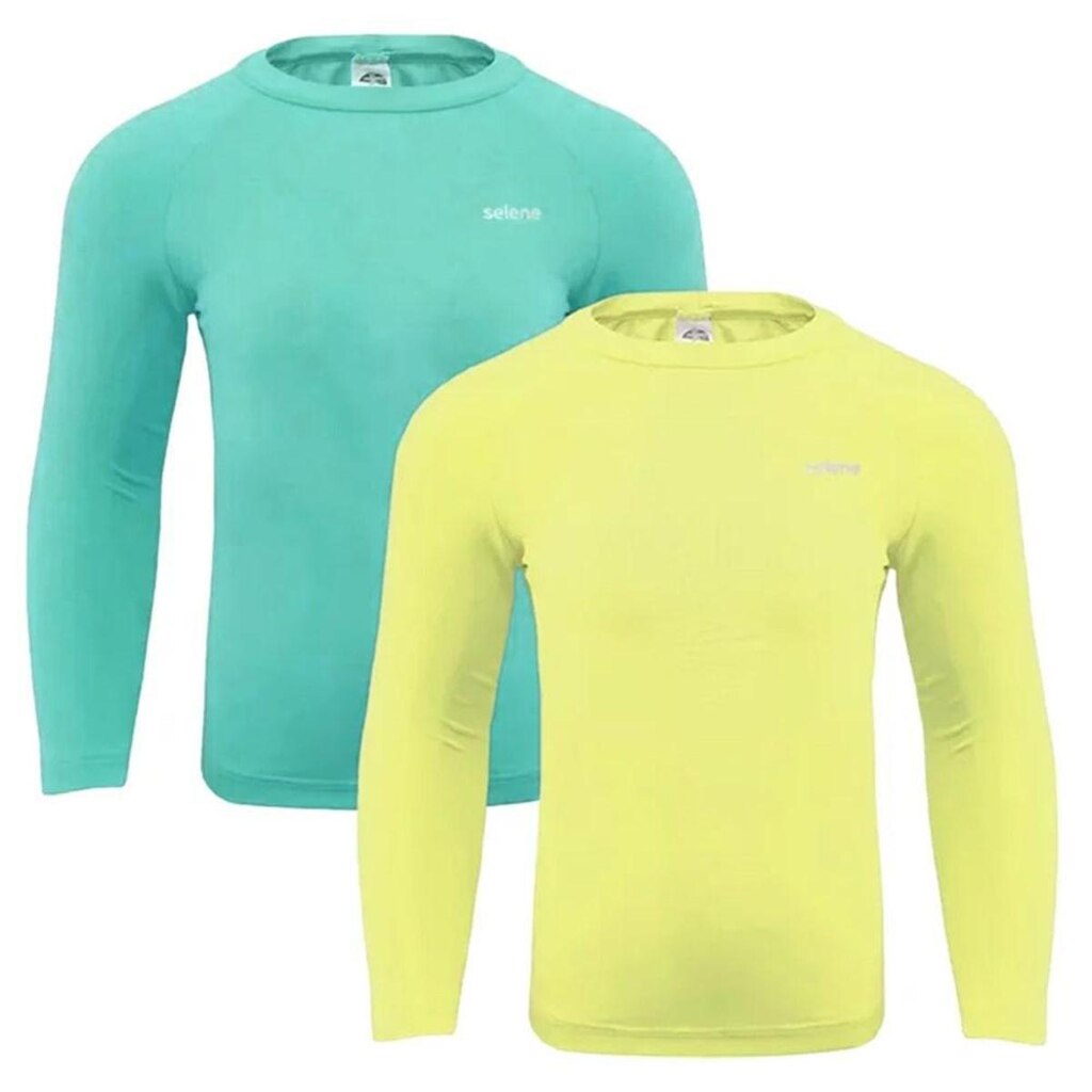 Kit 2 Camisas Térmicas Selene Proteção UV50+ Infa