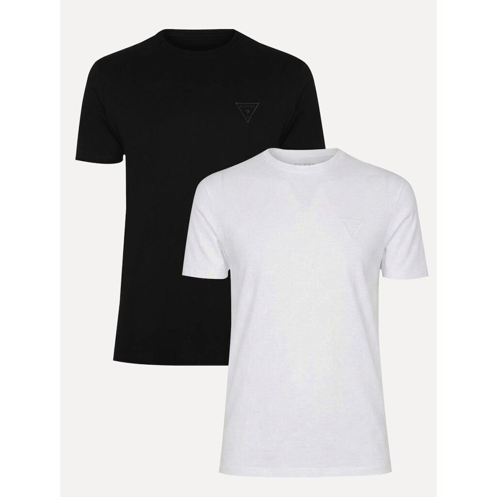 Kit 2 Camiseta Guess Bordado Peito Masculinas