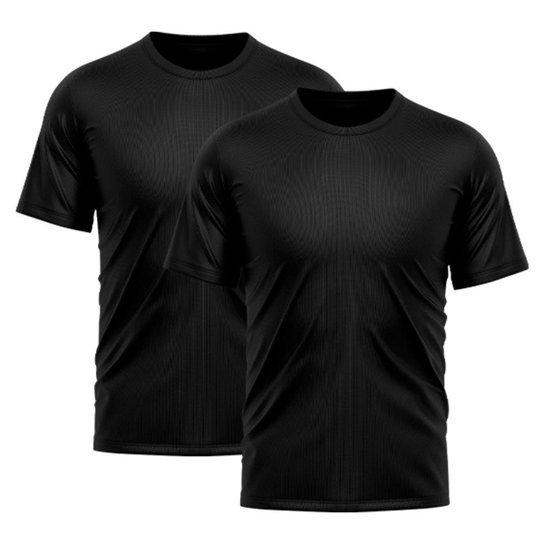 Kit 2 Camiseta Masculina Dry Proteção Solar UV Básica Lisa Treino Academia Camisa Camisetas - Preto é ruim? Kit 2 Camiseta Masculina Dry Proteção Solar UV Básica Lisa Treino Academia Camisa Camisetas - Preto é boa?