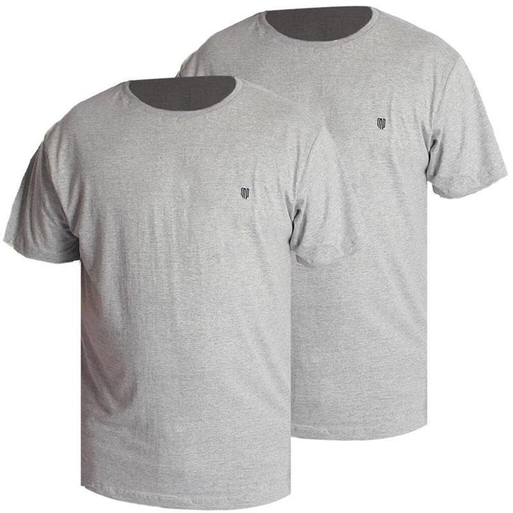 Kit 2 Camiseta Plus Size Make Peace Over 100% Algodão Masculina