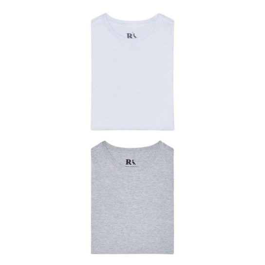 Kit 2 Camisetas Básicas Reserva