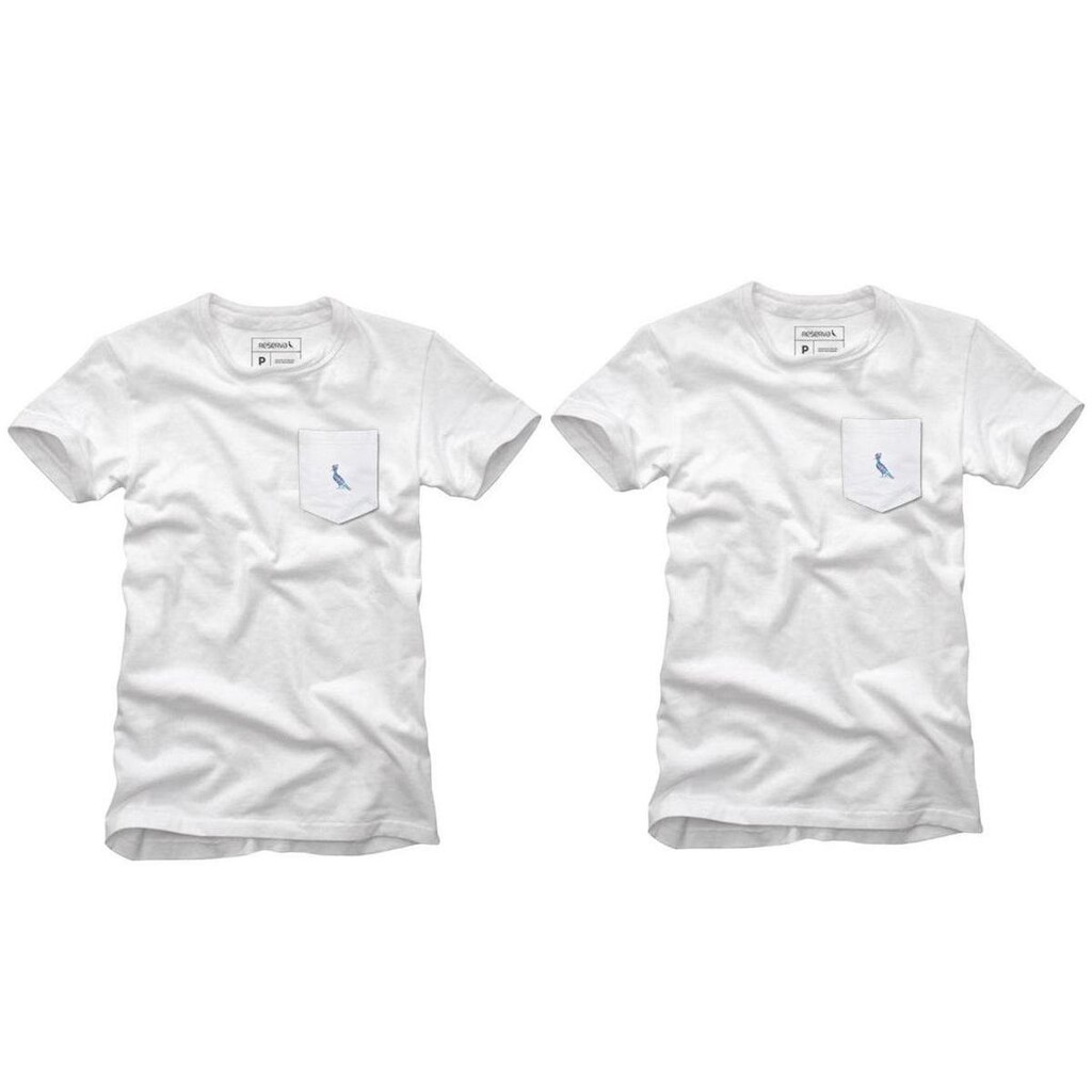 Kit 2 Camisetas Bolso Cb Pica-Pau Xadrez Reserva