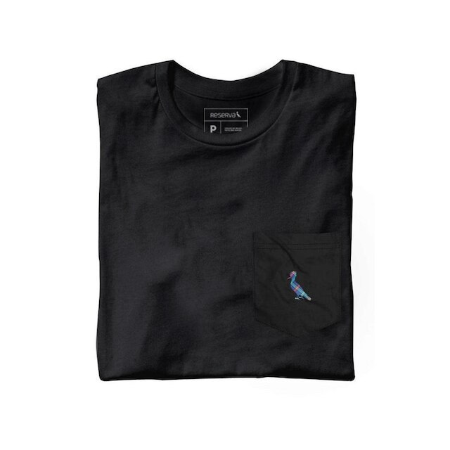Kit 2 Camisetas Bolso Cb Pica-Pau Xadrez Reserva