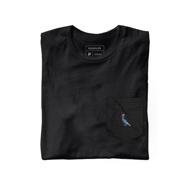 Kit 2 Camisetas Bolso Cb Pica-Pau Xadrez Reserva