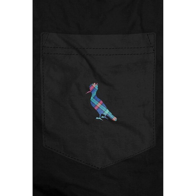 Kit 2 Camisetas Bolso Cb Pica-Pau Xadrez Reserva