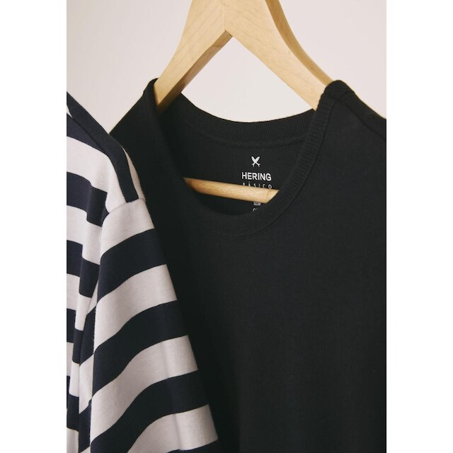 Kit 2 Camisetas Hering com Gola Arredondada Masculina