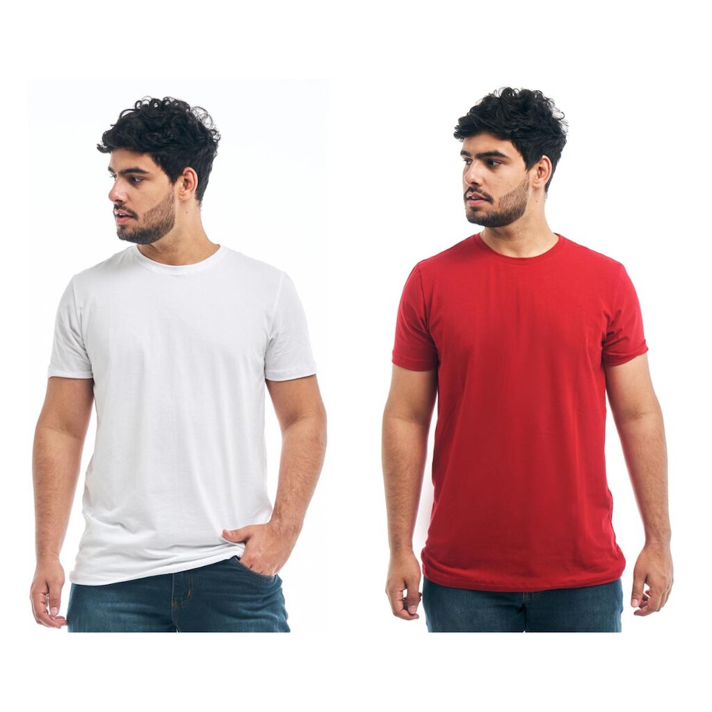 Kit 2 Camisetas Konoa Algodão Premium Egípcio