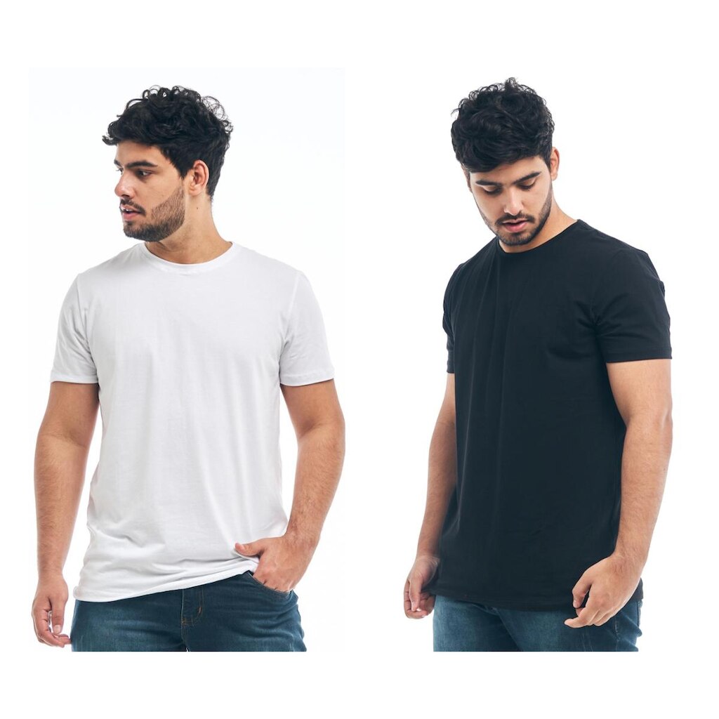 Kit 2 Camisetas Konoa Algodão Premium Egípcio