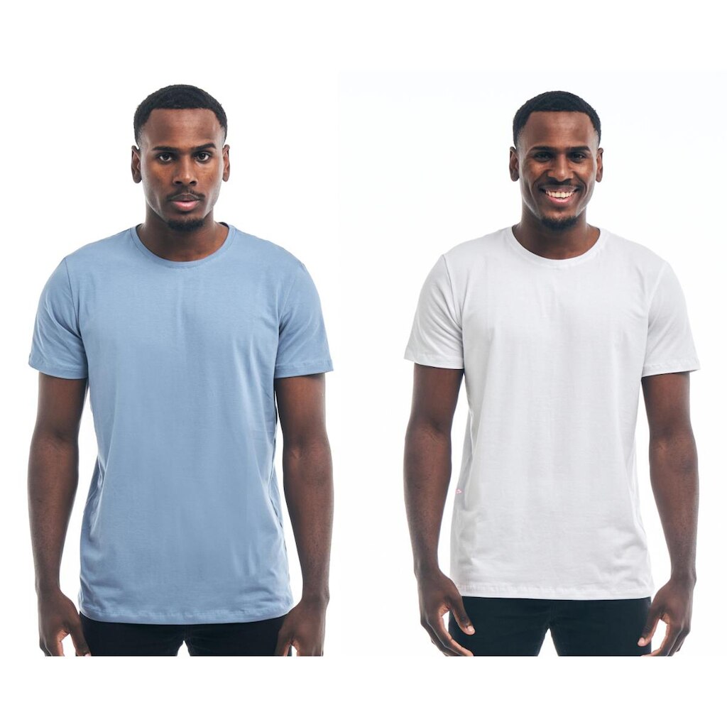 Kit 2 Camisetas Konoa Algodão Premium Egípcio