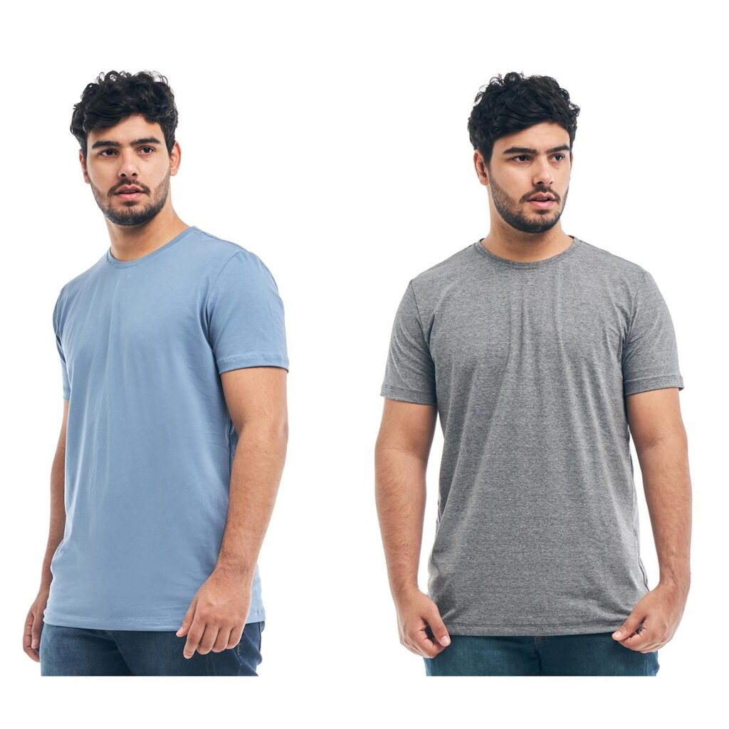 Kit 2 Camisetas Konoa Algodão Premium Egípcio