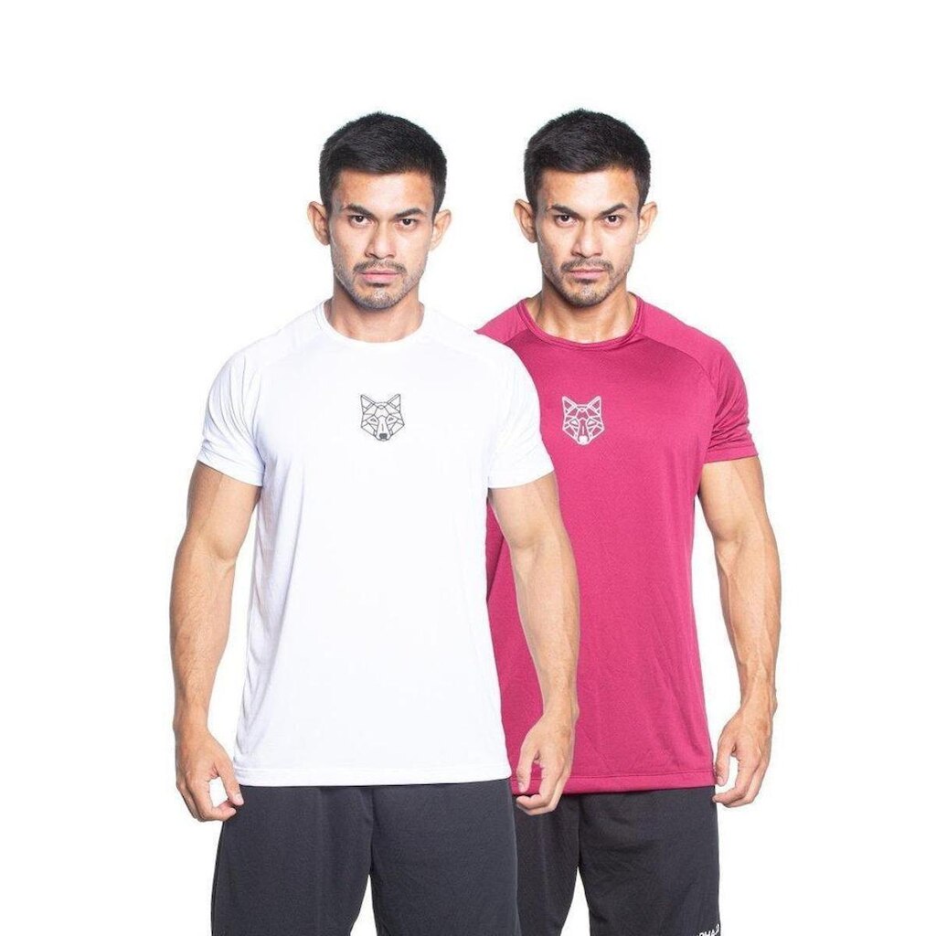 Kit 2 Camisetas Masculina Dry Alpha