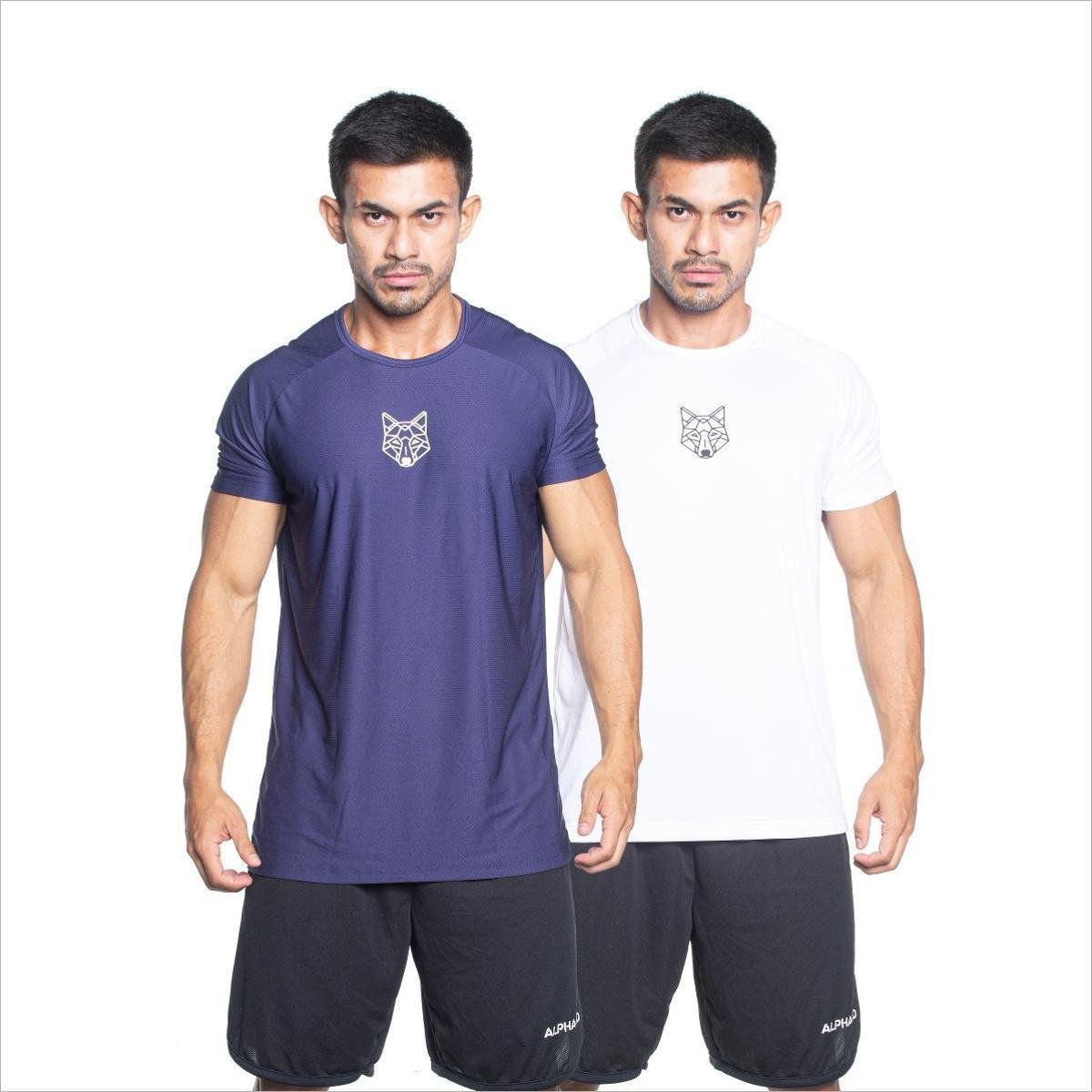 Kit 2 Camisetas Masculina Dry Alpha Menor preço em Kit 2 Camisetas Masculina Dry Alpha