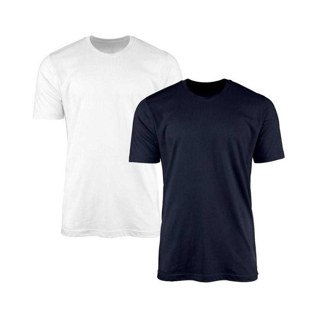 Kit 2 Camisetas Masculina Lisa Básica 100% Algodão