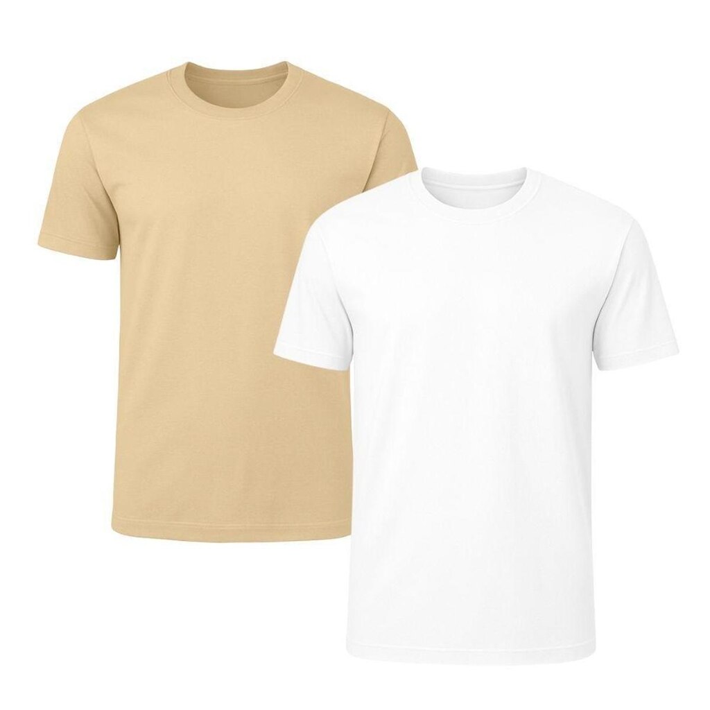 Kit 2 Camisetas Masculina Lisa Básica 100% Algodão