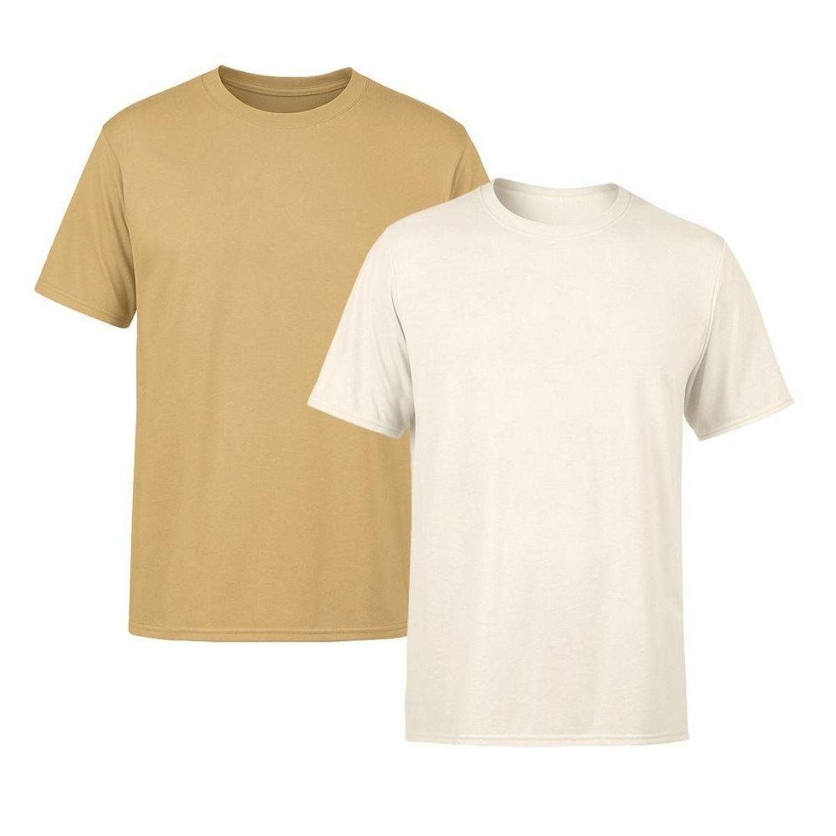 Kit 2 Camisetas Masculina Lisa Premium