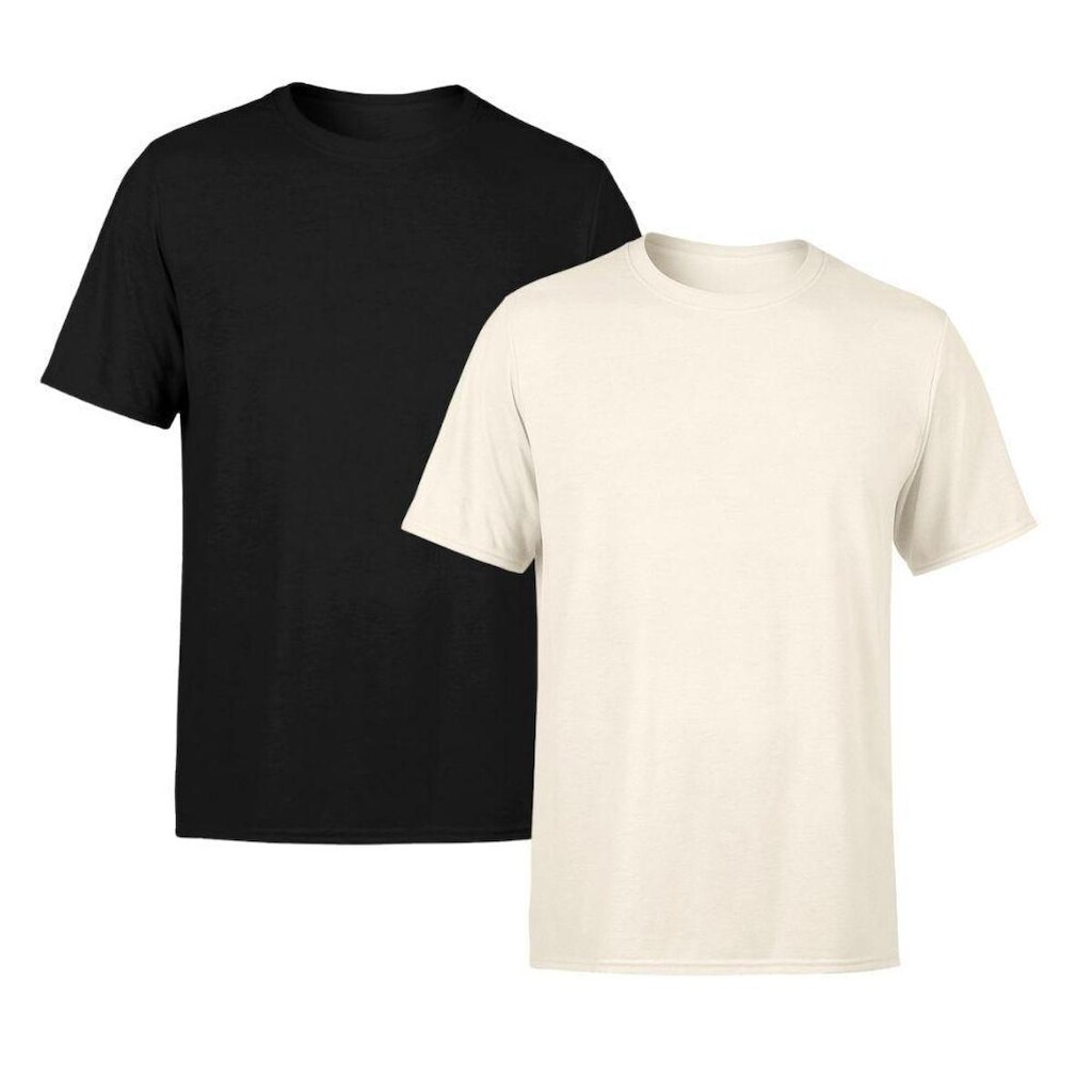 Kit 2 Camisetas Masculina Lisa Premium 100% Algodão