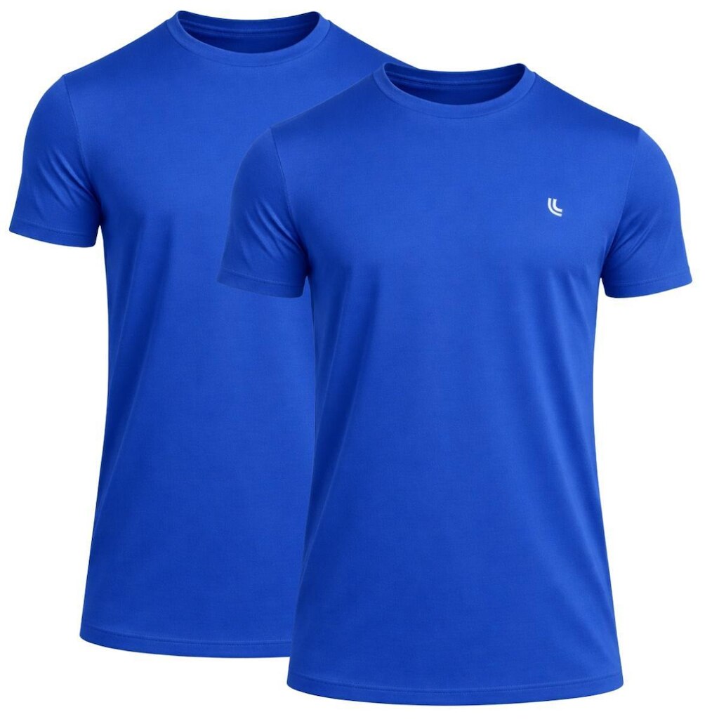 Kit 2 Camisetas Masculina Lupo Poliamida Respirável