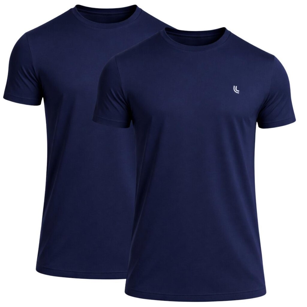 Kit 2 Camisetas Masculina Lupo Poliamida Respirável