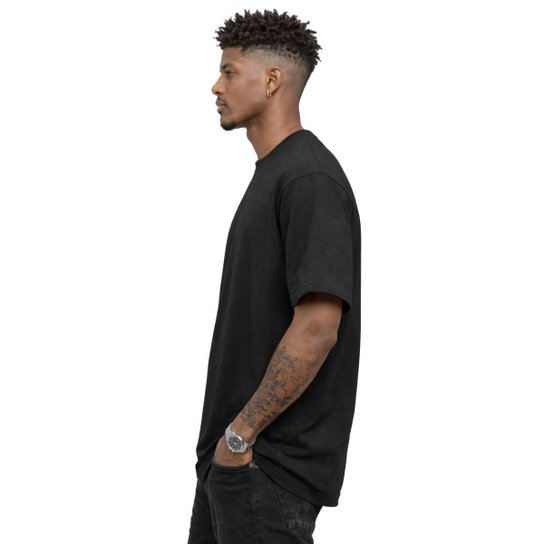 Kit 2 Camisetas Masculinas Algodão Básicas Manga Curta Conforto Dia a Dia