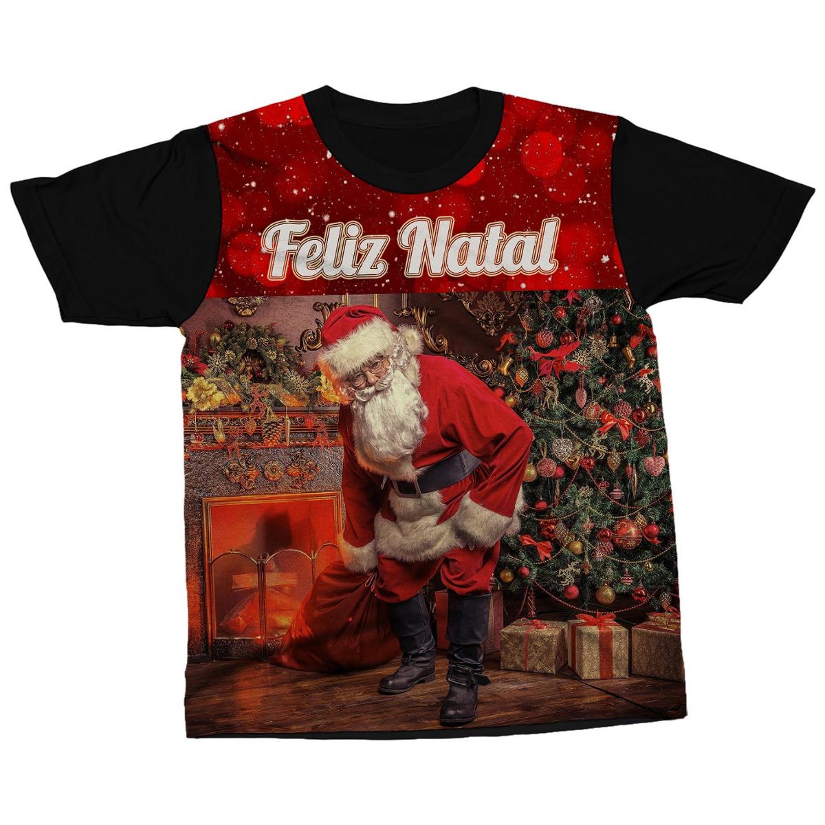 blusa de natal preta