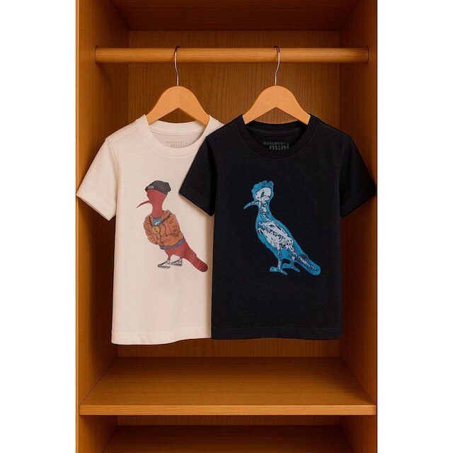 Kit 2 Camisetas Raio X E Music Reserva Mini