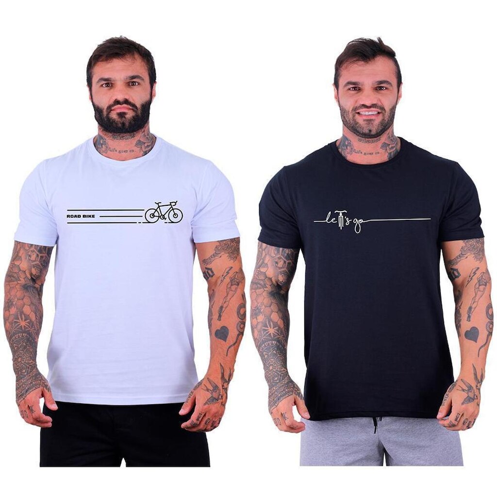 Kit 2 Camisetas Tradicional MXD Conceito MTB Mountain Bike Ar Livre