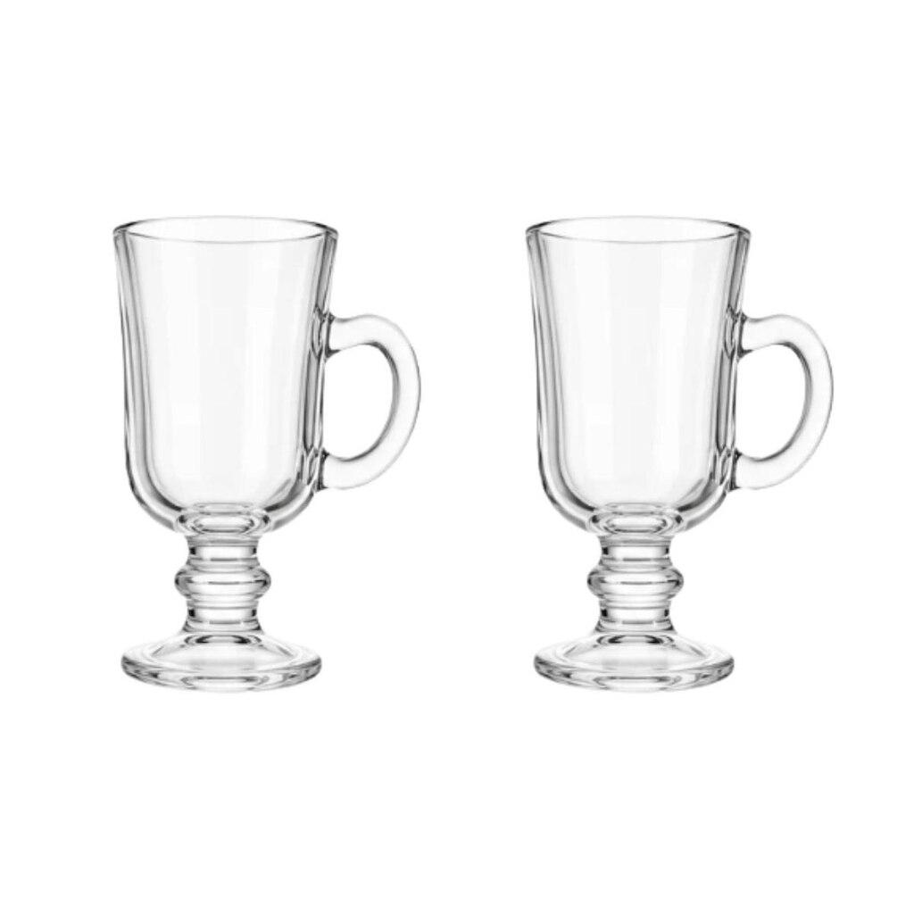 Kit 2 Canecas Irish Vidro 120ml Café Class Home