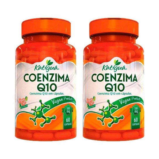 Kit 2 Coenzima Q10 50mg - 60 Cápsulas - Katiguá -