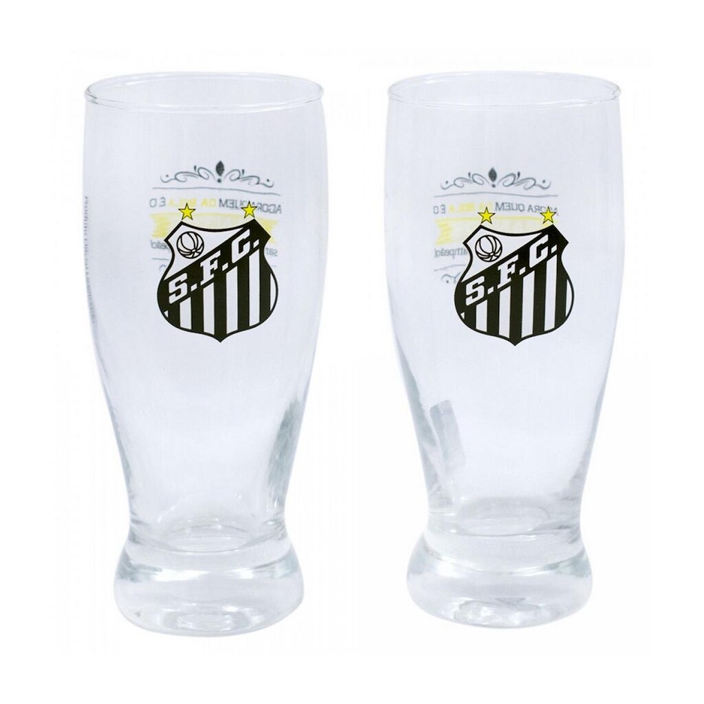 Kit 2 Copos Lager 350ml Santos