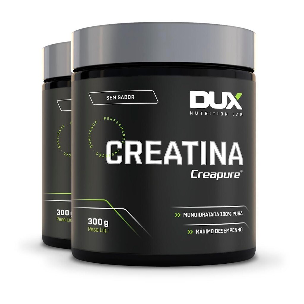 Kit 2 Creatina Dux Creapure Sem Sabor 300g